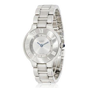 Cartier 21 Must de Cartier 1340 Women's Watch in Stainless